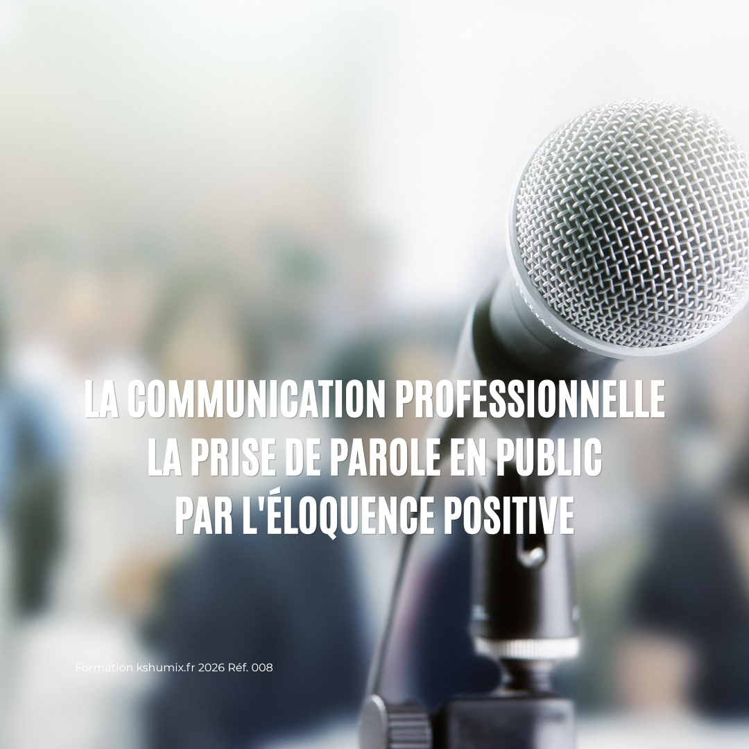 LA COMMUNICATION PROFESSIONNELLE | La Prise de Parole en Public par l'Éloquence Positive