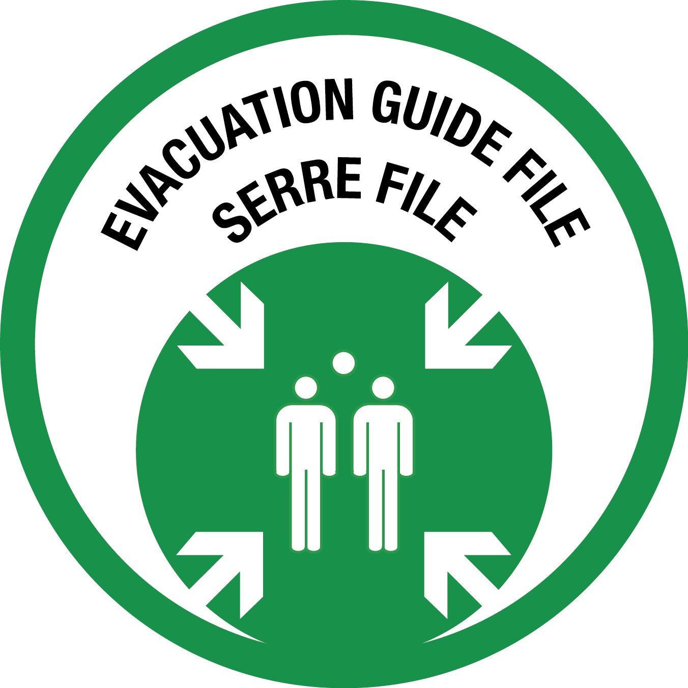 Formation guide-file / Serre-file d'évacuation