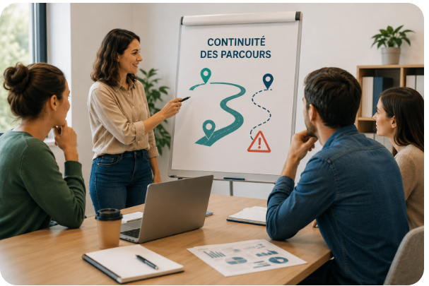 HAS CRITÈRE 2.8.3 : Prévenir et gérer les risques de rupture de parcours en ESSMS