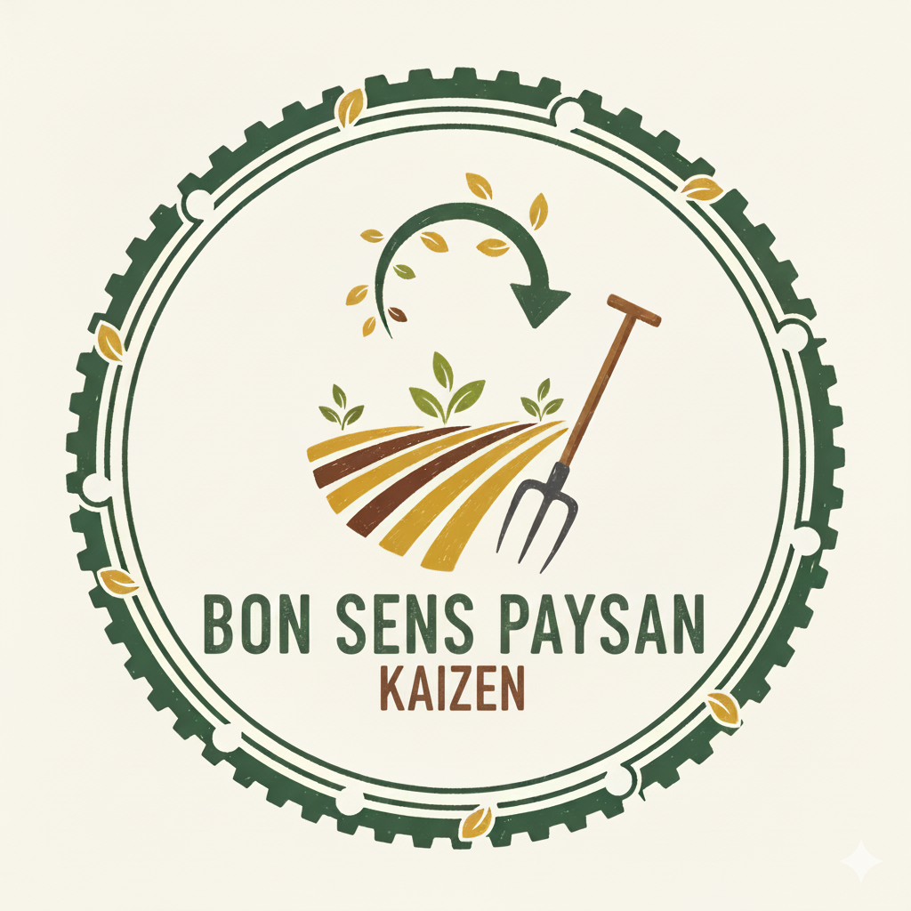 Logo de Kaizen -Le Bon Sens Paysan